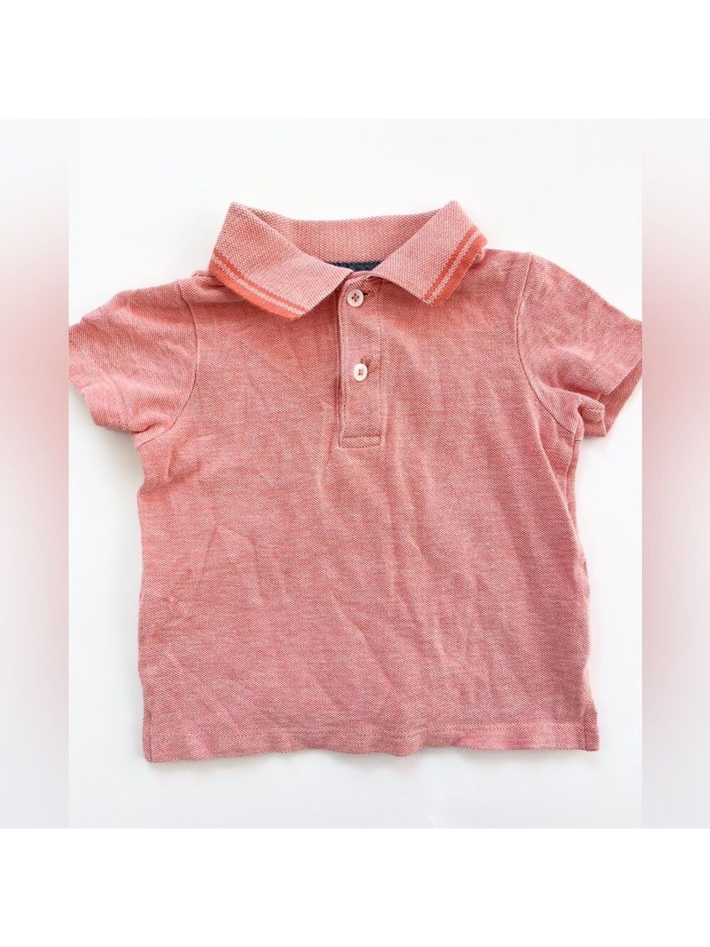 🩵4/$20 Joe Fresh Coral Polo Shirt for Kids